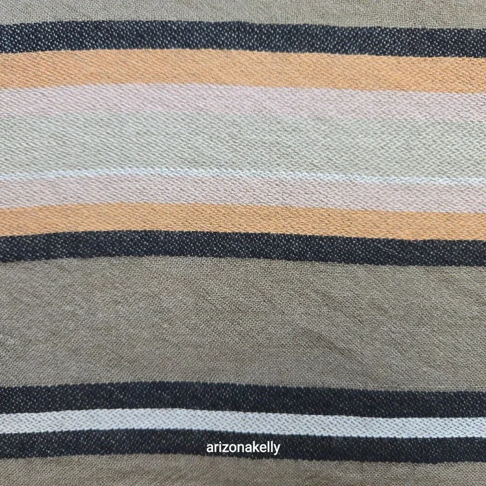 HUGE Wilfred Wool Stripe Blanket Scarf *FLAW* Aritzia